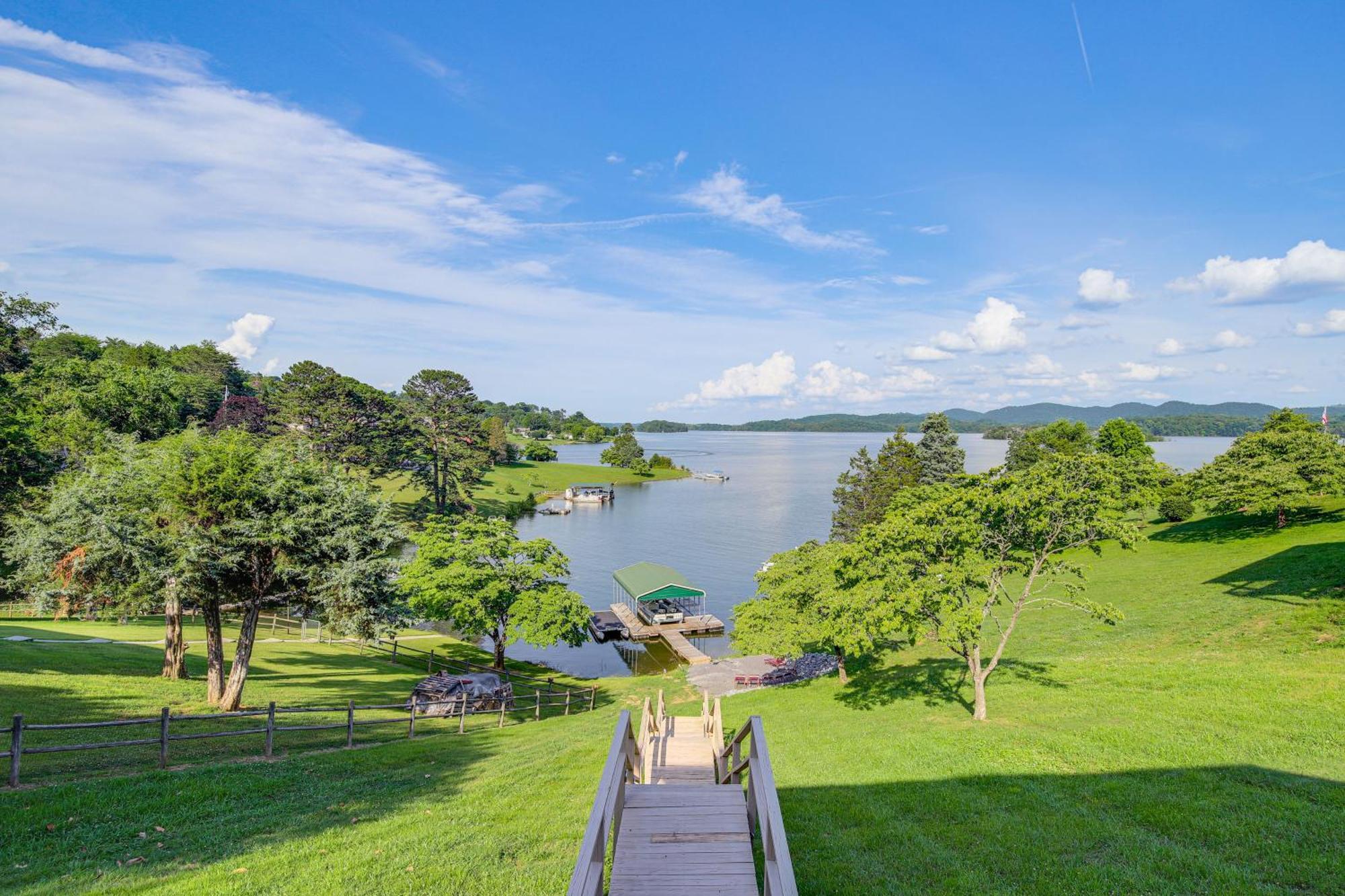 Rutledge Hilltop Home On Cherokee Lake With Decks! Exteriér fotografie
