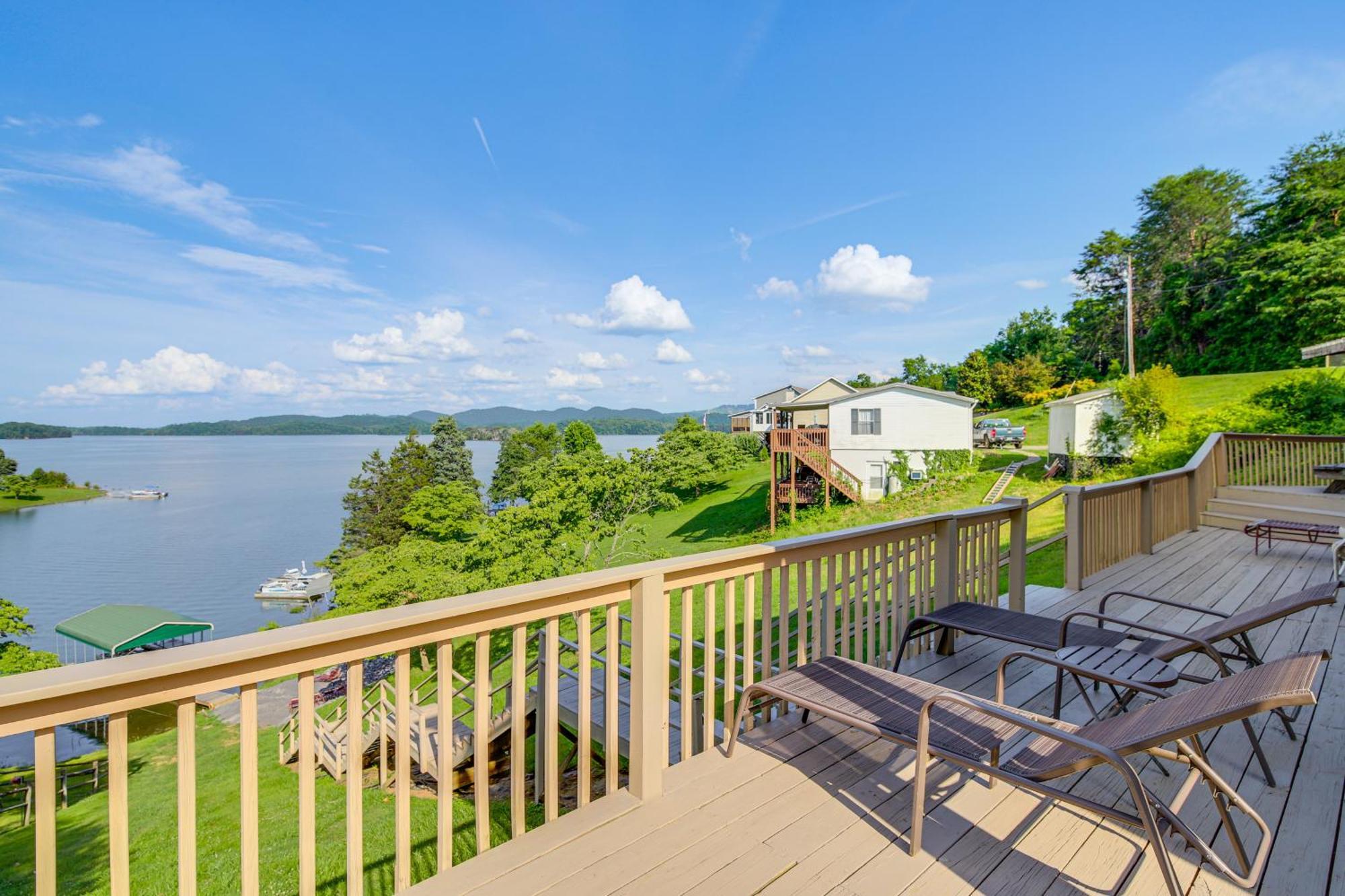 Rutledge Hilltop Home On Cherokee Lake With Decks! Exteriér fotografie